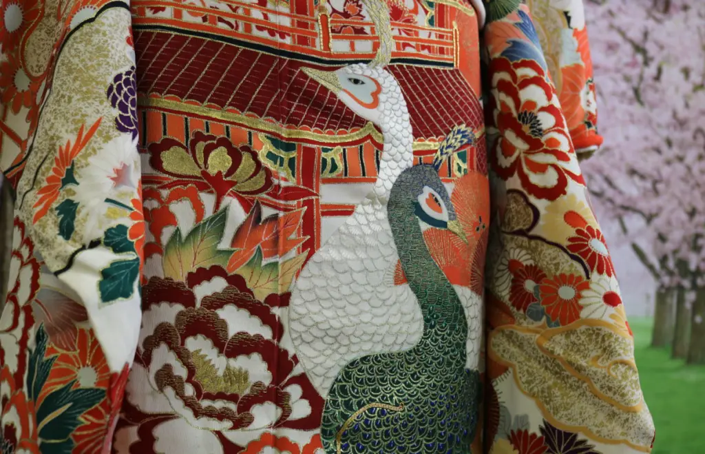 受け継がれる振袖の写真