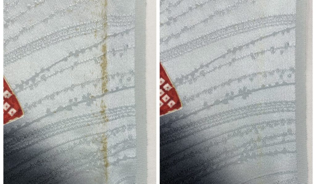 カビによる変色と色補正