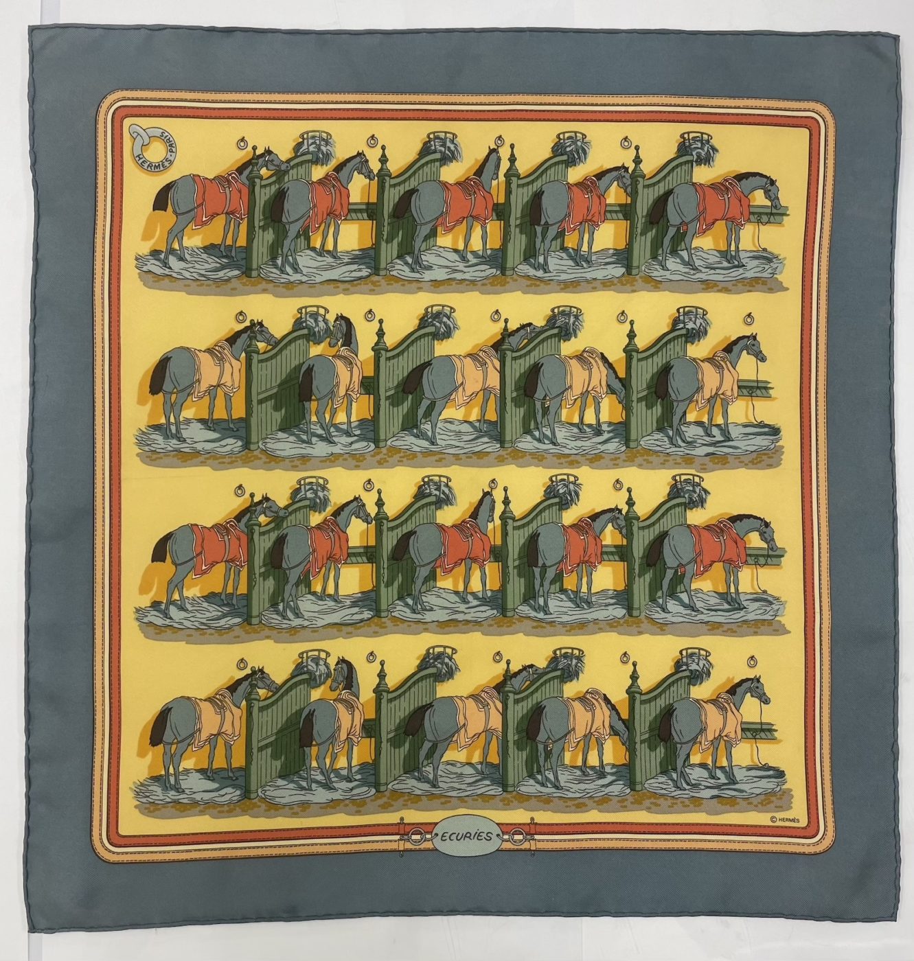 Completion of work on water-washed Hermès calf leather1